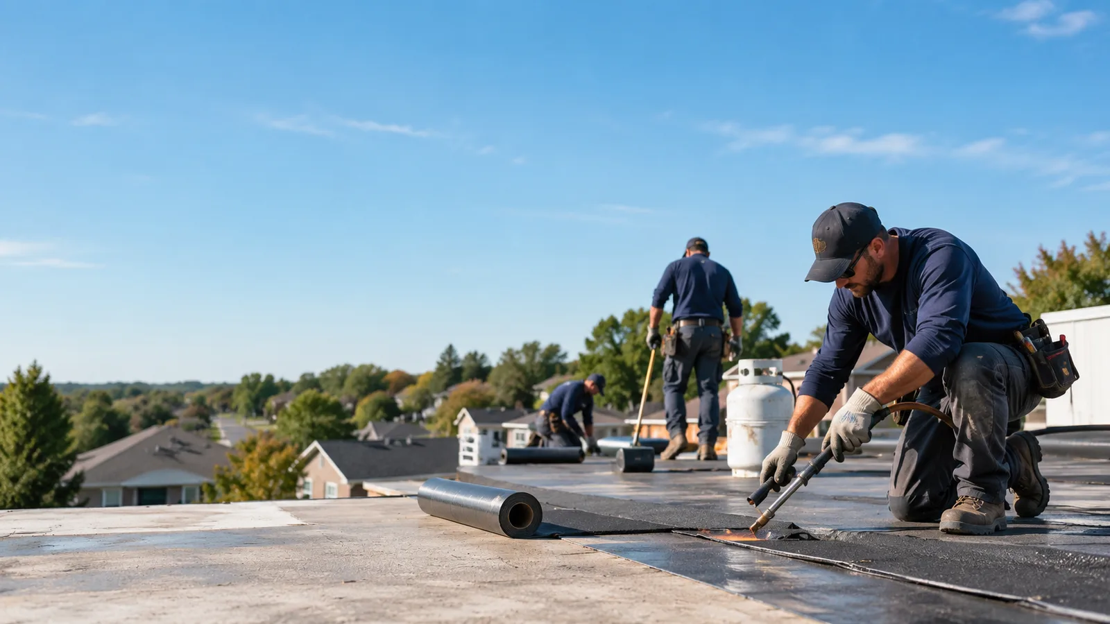 Flat Roof Leak Repair providers in Covington, IN